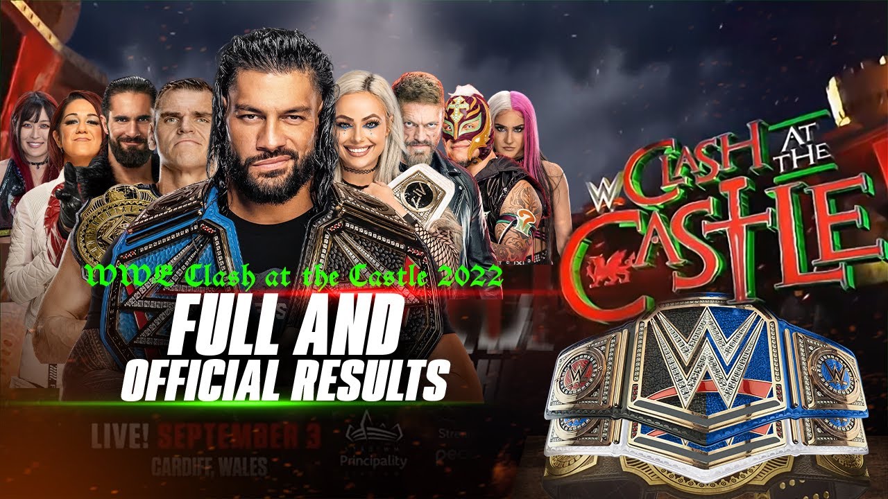 Full WWE Clash At The Castle 2022 Results - YouTube