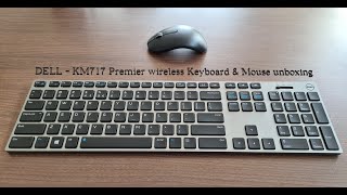 Dell - KM717 Premier wireless keyboard \u0026 mouse | Unboxing | Review |  #dell #wireless #keyboard