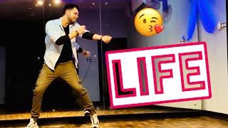 LIFE ❤️🌹 | Full Dance Video | Nitin's World | Nitin Bassi choreography | Punjabi song ✨💯