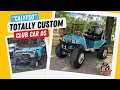 Totally CUSTOM 1986 Club Car DS Golf Cart - GolfCartingTV