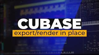 Cubase 13 Pro Tutorial (Lesson 10) – Audio Export. Render in Place.