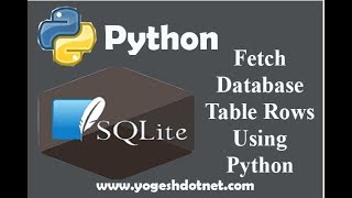 Read from (SELECT) Database table - SQLite3 with Python 3 | Lecture 17 | Hindi