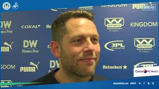 WATCH: Leam Richardson reflects on positive point against Swansea City
