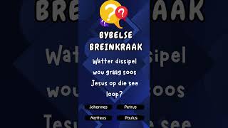 dK  Bybelse Breinkraak 20 Januarie 2025