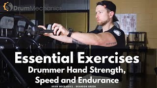 Essential Exercise - Hand Speed, Strength and Endurance. Avoid Wrist Injuries from Drumming!