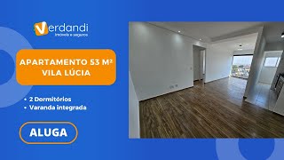 Apartamento Vila Lucia 53 m² para Locação por R$ 2.175 de Aluguel!!