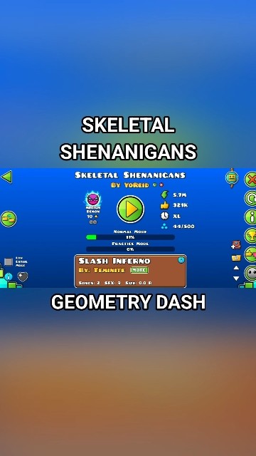 Skeletal Shenanigans Geometry Dash Edit Geometrydash Gdupdate