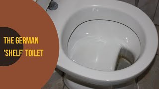 The German 'shelf' toilet