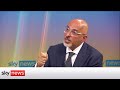 New Chancellor Nadhim Zahawi says the 'PM is determined to deliver'