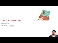 CPSC121 Lecture 9.1: Announcements