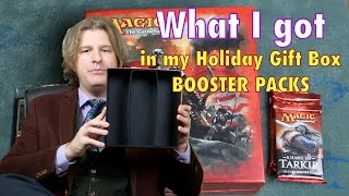 MTG - What I got in my Khans of Tarkir Holiday Gift Box Booster Packs! Magic: The Gathering