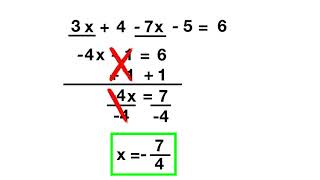 Multi Step Equations Simplifying
