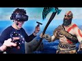 Kratos Goes Crazy in VR | Blade And Sorcery Mods