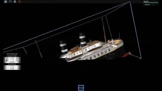 Roblox Ship Sinking Crash - 