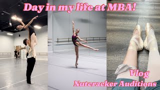 Day in my life at MBA + Nutcracker auditions!! #balletworld #danceworld #dancer #ballerina #ballet