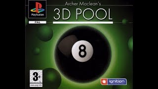 Gameplay Ps1 - 3D Pool PAL (2003)