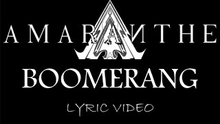 Amaranthe - Boomerang - 2016 - Lyric Video
