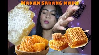 MAKAN SARANG MADU // HONEYCOMB // MELELEH