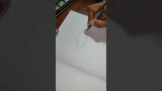 അവൾ പെട്ടെന്ന് വരച്ചപ്പോൾ #shorts #shortsvideo #drawing