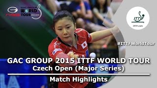 Czech Open 2015 Highlights: JEON Jihee vs FUKUHARA Ai (FINAL)