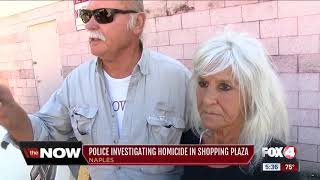 Homicide investigation underway at Naples shopping center