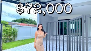 2,490,000 THB ($72,000) Brand New Smart House for Sale in Sriracha, Thailand (2025)