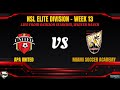 NSL FLORIDA CONFERENCE ELITE DIVISION WEEK 13 - APA UNITED VS MIAMI SOCCER ACADEMY