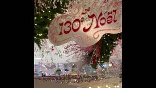 Paris Galeries Lafayette Haussmann -130th Christmas celebration - #paris #travel #shoppingmall