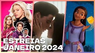 ESTREIAS DE JANEIRO 2024: Filmes e séries que chegam neste mês