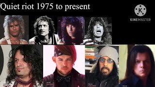 The evolution of quiet riot 1975 to present