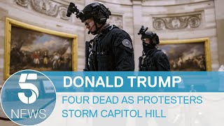 Pro-Trump protestors storm the Capitol in protest of US election result | 5 News