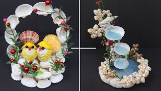 10 Seashell showpiece idea | Home decorating ideas with Seashell