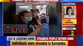 209 Arunachal students stranded in Karnataka reach Guwahati