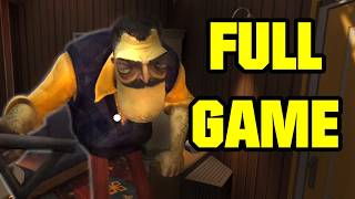 HELLO NEIGHBOR PROTOTYPE 4 FULL GAME + ALL OBJECTIVES