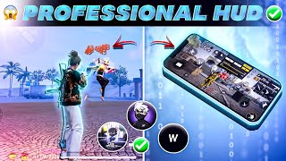 Best Custom Hud Setting In Free Fire ⚙️ For 2 Finger | Professional 2 Finger Custom Hud Free Fire 🔥!