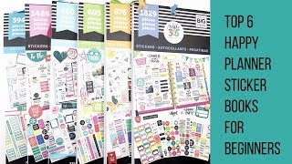 Planner 101 // My Top 6 Happy Planner Sticker Books for Beginners