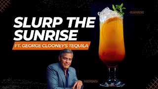 MAKING A TEQUILA SUNRISE with George Clooney's Casamigos Tequila