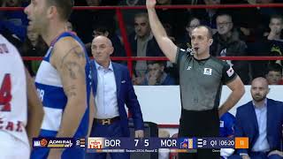 AdmiralBet ABA League 2023/24, Round 12 match: Borac Mozzart – Mornar-Barsko zlato (16.12.2023)