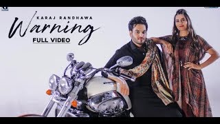 Warning Karaj Randhawa song status/Ringtone