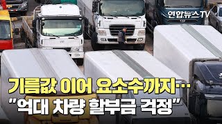 [르포] 기름값 이어 요소수까지…\