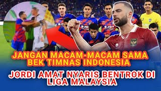 Jordi Amat Murka‼️Nyaris Adu Jotos  Deangan Pemain Ini‼️Di Liga Super Malaysia 2023..
