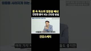 몸 속 독소와 염증을 빼내 다시 젊은 몸이 되는 간단한 방법