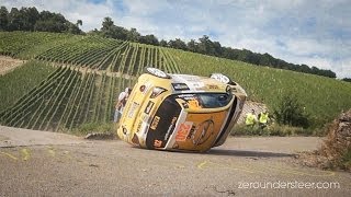 WRC Rally Deutschland 2013 - crashes, close calls \u0026 historic cars [HD]