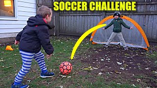 CRAZY Soccer Challenge | Colin Amazing