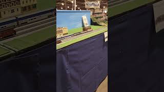 N Scale Amtrak Coast Starlight meets Norfolk \u0026 Western 611 train