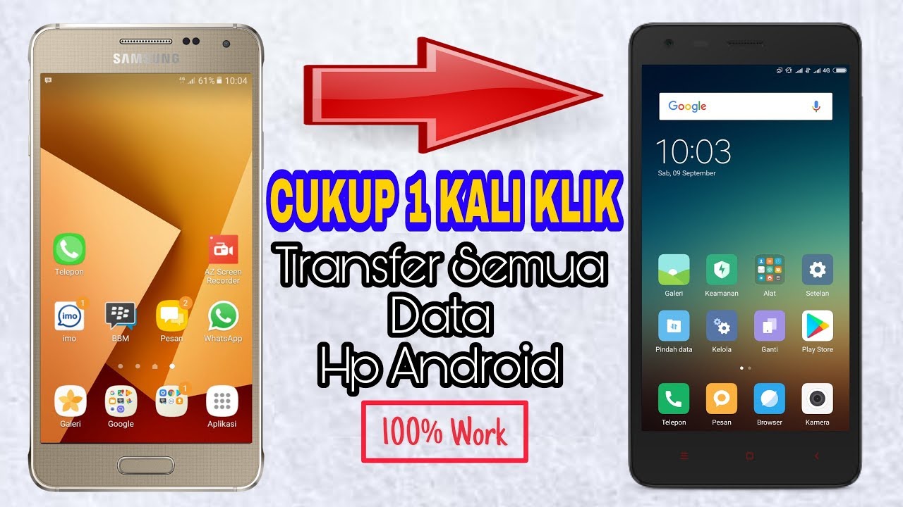 Cara Memindahkan Semua Data Hp Android Ke Android Lain Hanya Dengan 1 ...