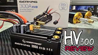 NEW Hobbywing Seaking 300a HV 5-14s Brushless Marine Speed Control Review