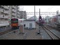 東武70000系71703f　50050系51063f　西新井駅同時発車！！