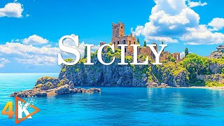 Sicily 4K-Stunning Coastlines and Timeless Mediterranean Charm with Relaxing Music-4K Video Ultra HD