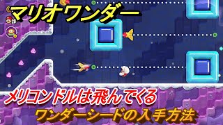 マリオワンダー　メリコンドルは飛んでくる　ワンダーシードの入手方法　＃３７　【スーパーマリオブラザーズ ワンダー】